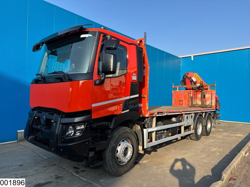 Renault C 430 6x4, EURO 6, Retarder, Palfinger,Remote - Camión caja abierta, Camión grúa: foto 4 Renault C 430 6x4, EURO 6, Retarder, Palfinger,Remote - Camión caja abierta, Camión grúa: foto 4