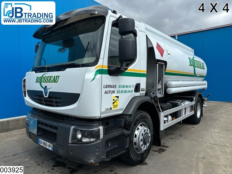 Renault Premium 380 Dxi 4x4, EURO 5, 14.426 Liter, Fuel, 6 Comp. - Camión cisterna: foto 1 Renault Premium 380 Dxi 4x4, EURO 5, 14.426 Liter, Fuel, 6 Comp. - Camión cisterna: foto 1