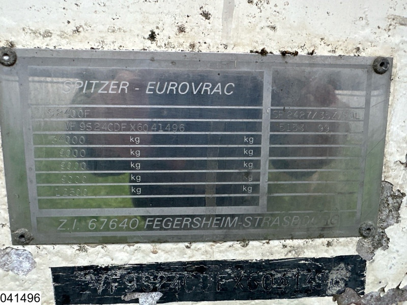 SPITZER Silo 60300 Liter SILO / FUEL - Semirremolque cisterna: foto 4 SPITZER Silo 60300 Liter SILO / FUEL - Semirremolque cisterna: foto 4