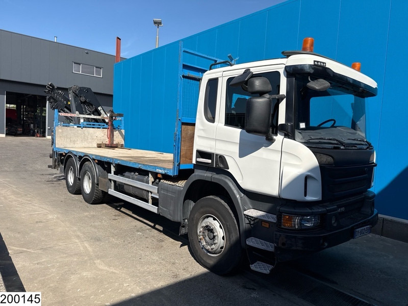 Scania P 410 6x4, EURO 6, Retarder, HIAB, Remote - Camión caja abierta, Camión grúa: foto 4 Scania P 410 6x4, EURO 6, Retarder, HIAB, Remote - Camión caja abierta, Camión grúa: foto 4