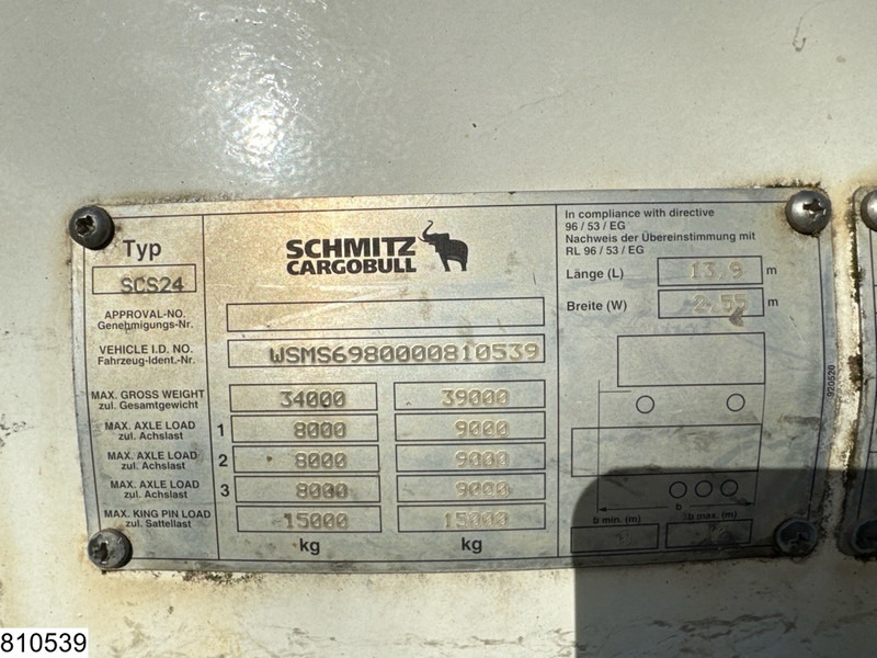 Schmitz Cargobull open laadbak - Semirremolque plataforma/ Caja abierta: foto 4 Schmitz Cargobull open laadbak - Semirremolque plataforma/ Caja abierta: foto 4