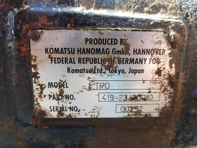 Komatsu TPD - WA320 - 5H Axle/Achse/As - Eje y piezas para Maquinaria de construcción: foto 5 Komatsu TPD - WA320 - 5H Axle/Achse/As - Eje y piezas para Maquinaria de construcción: foto 5