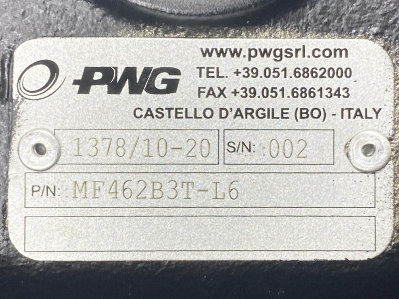 Hidráulica para Maquinaria de construcción PWG MF462B3T-L6 - Drive motor/Fahrmotor/Rijmotor: foto 6