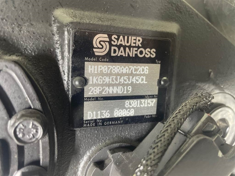 Sauer Danfoss H1P078R-83013157-Drive pump/Fahrpumpe/Rijpomp - Hidráulica para Maquinaria de construcción: foto 4 Sauer Danfoss H1P078R-83013157-Drive pump/Fahrpumpe/Rijpomp - Hidráulica para Maquinaria de construcción: foto 4