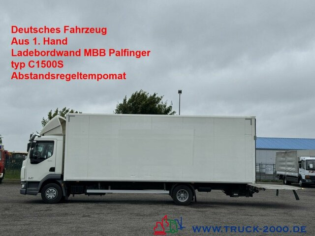 DAF LF 250 MBB Palfinger LBW 1.500 Kg ACC Tempomat - Camión caja cerrada: foto 1 DAF LF 250 MBB Palfinger LBW 1.500 Kg ACC Tempomat - Camión caja cerrada: foto 1