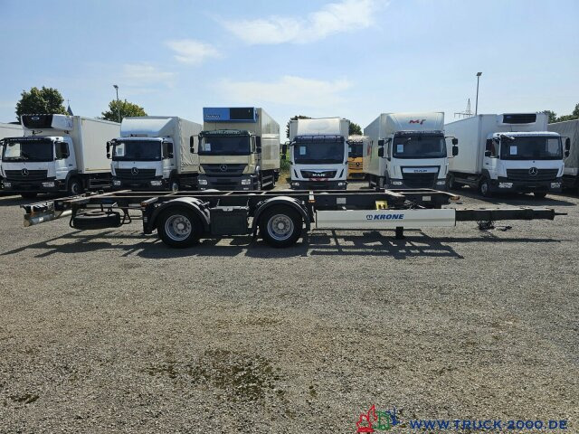 Krone ZZ18 XF0 Tandem Box Carrier - Luft - BPW Achsen - Remolque portacontenedore/ Intercambiable: foto 5 Krone ZZ18 XF0 Tandem Box Carrier - Luft - BPW Achsen - Remolque portacontenedore/ Intercambiable: foto 5