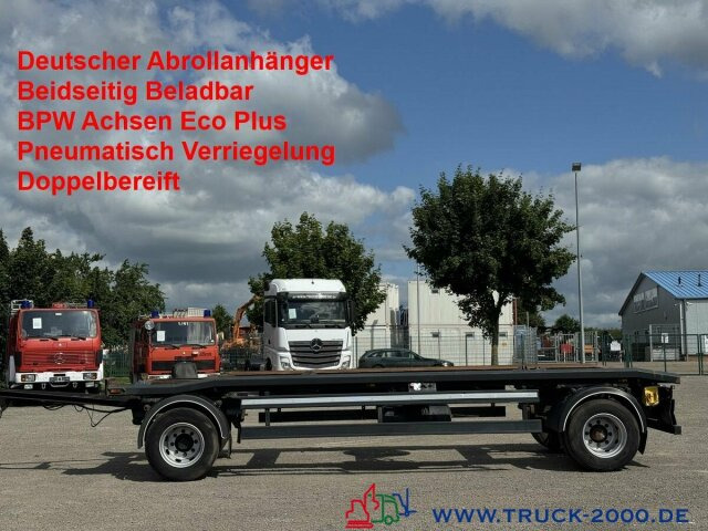 Meiller Meiller BTA/MG 18ZB Abrollanhänger BPW Achsen - Remolque multilift/ Portacontenedores de cadenas: foto 1 Meiller Meiller BTA/MG 18ZB Abrollanhänger BPW Achsen - Remolque multilift/ Portacontenedores de cadenas: foto 1