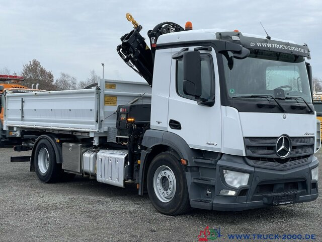 Leasing de Mercedes-Benz Antos 1830 Hiab X-HIDUO138E2 Kran +FB 5+6 Kreis Mercedes-Benz Antos 1830 Hiab X-HIDUO138E2 Kran +FB 5+6 Kreis: foto 9