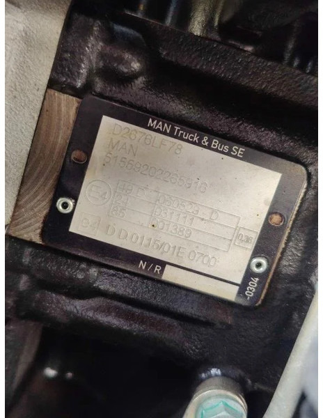 Motor MAN D2676LF78 Engine Euro6 New Generation 51559202265916: foto 6