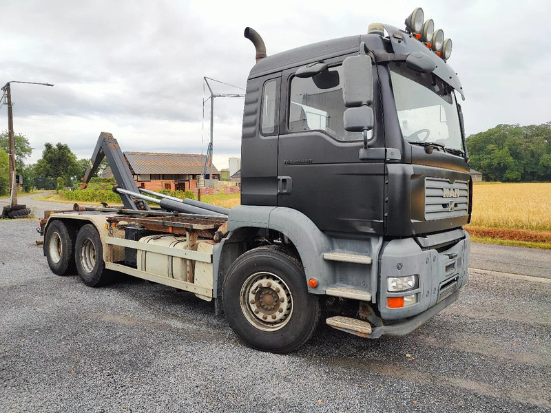 MAN TGA 26.350 6x4 Container AJK Euronorm 3 - Camión multibasculante: foto 1 MAN TGA 26.350 6x4 Container AJK Euronorm 3 - Camión multibasculante: foto 1