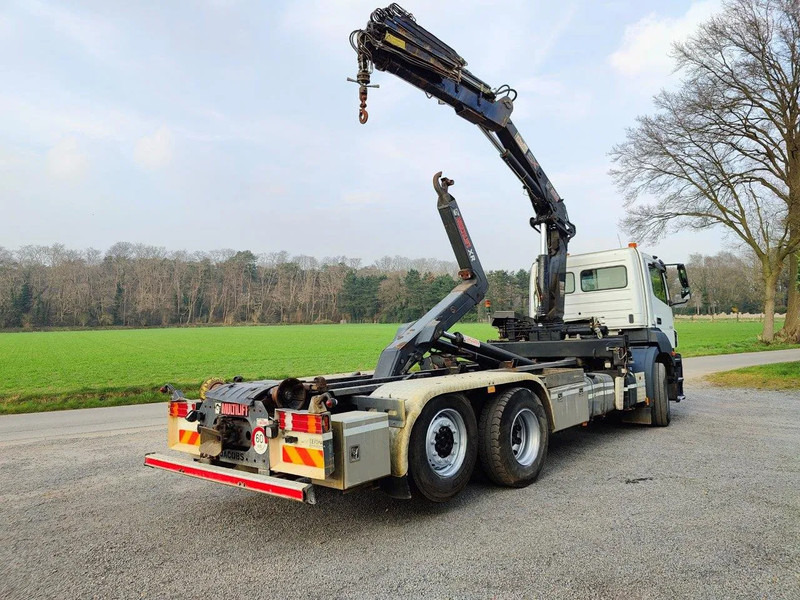 Mercedes-Benz Axor 2536 Euro5 container multilift crane HIAB 220 - Camión multibasculante, Camión grúa: foto 3 Mercedes-Benz Axor 2536 Euro5 container multilift crane HIAB 220 - Camión multibasculante, Camión grúa: foto 3