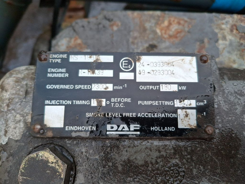 Motor DAF RS180M (75CF): foto 7 Motor DAF RS180M (75CF): foto 7