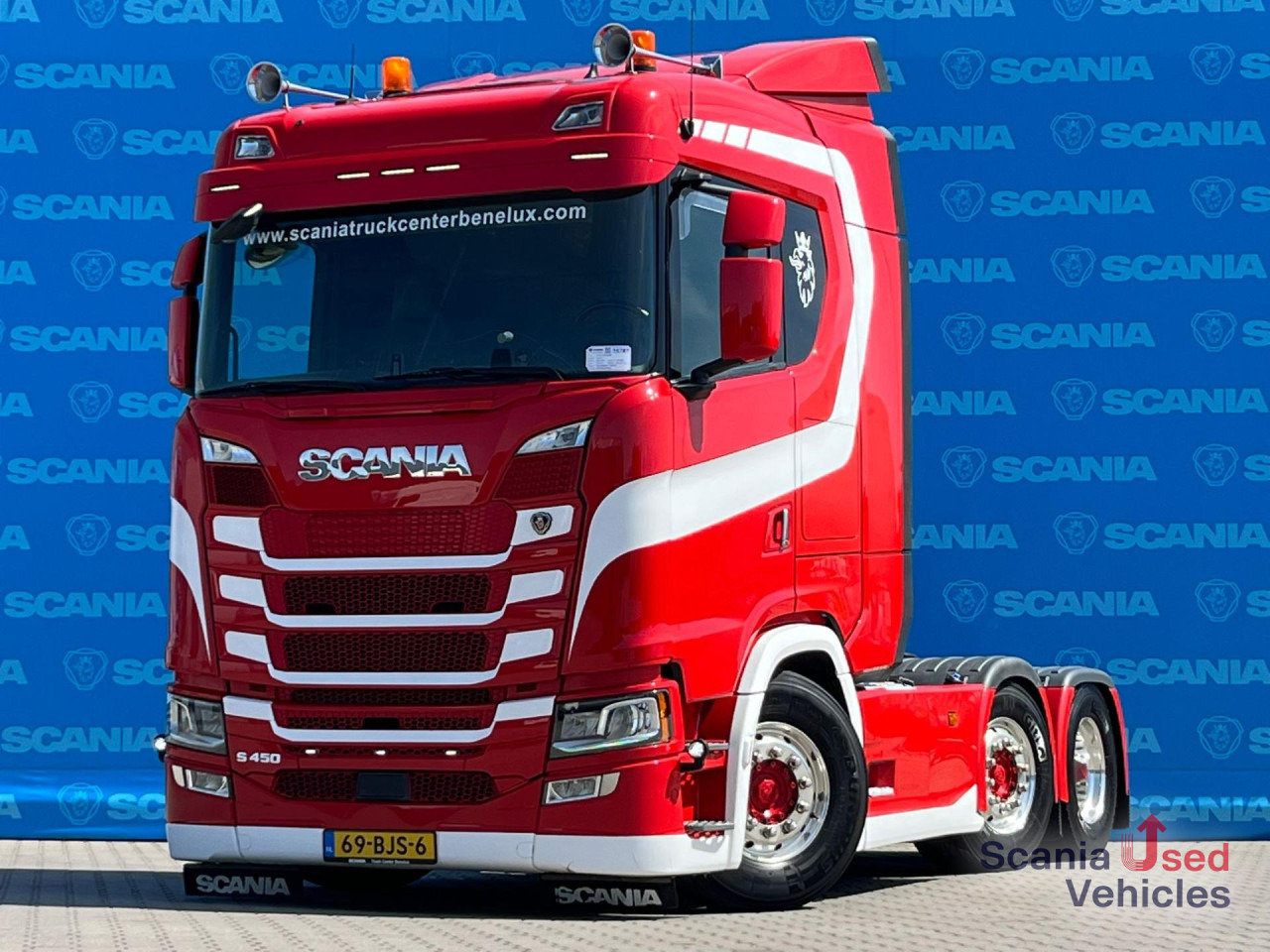 SCANIA S 450 A6x2/4NB FULL AIR 8T P-AIRCO DIFF-L HYDRO - Cabeza tractora: foto 1 SCANIA S 450 A6x2/4NB FULL AIR 8T P-AIRCO DIFF-L HYDRO - Cabeza tractora: foto 1