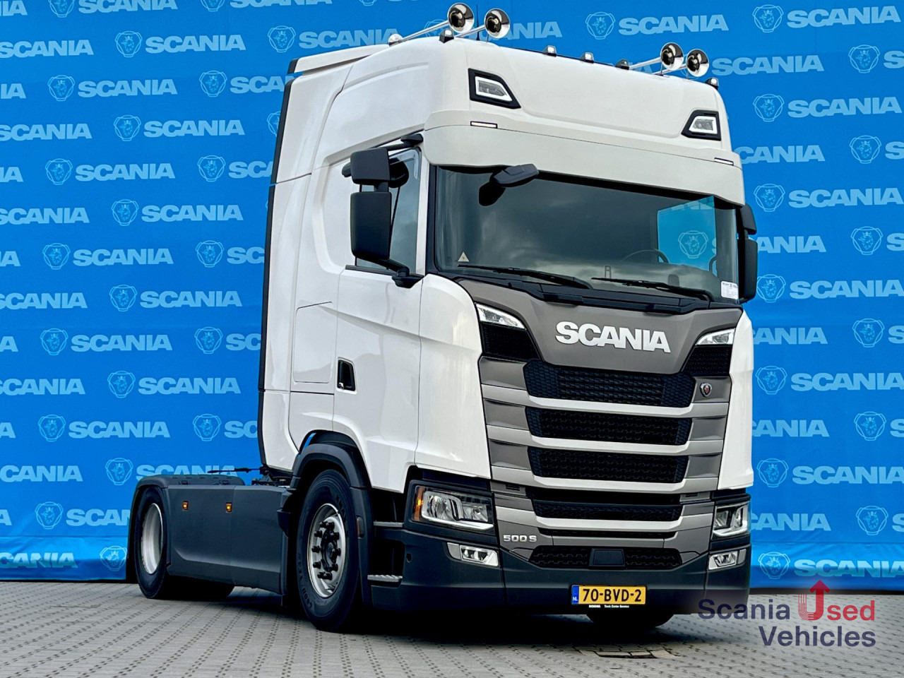 Cabeza tractora SCANIA S 500 A4x2NB DIFF-L RETARDER FULL AIR 8T ACC: foto 8