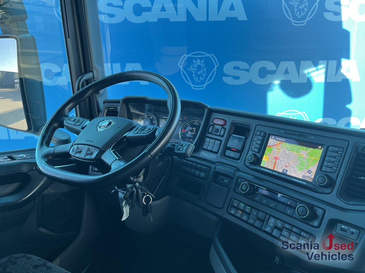 Cabeza tractora SCANIA S 500 A4x2NB DIFF-L RETARDER FULL AIR 8T ACC: foto 11