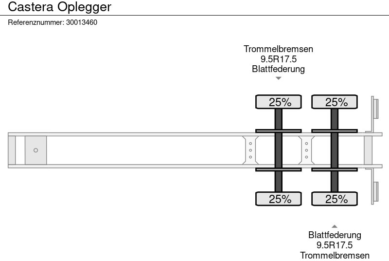 Semirremolque góndola rebajadas Castera Oplegger: foto 13