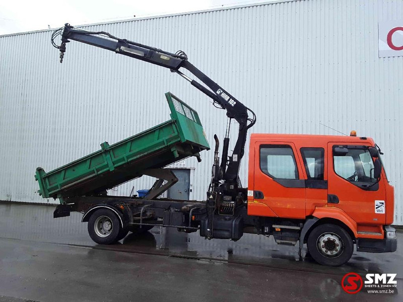 Renault Midlum 210 Hiab 102 manual pump - Camión volquete, Camión grúa: foto 4 Renault Midlum 210 Hiab 102 manual pump - Camión volquete, Camión grúa: foto 4