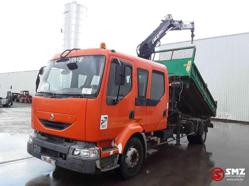 Renault Midlum 210 Hiab 102 manual pump - Camión volquete, Camión grúa: foto 3 Renault Midlum 210 Hiab 102 manual pump - Camión volquete, Camión grúa: foto 3