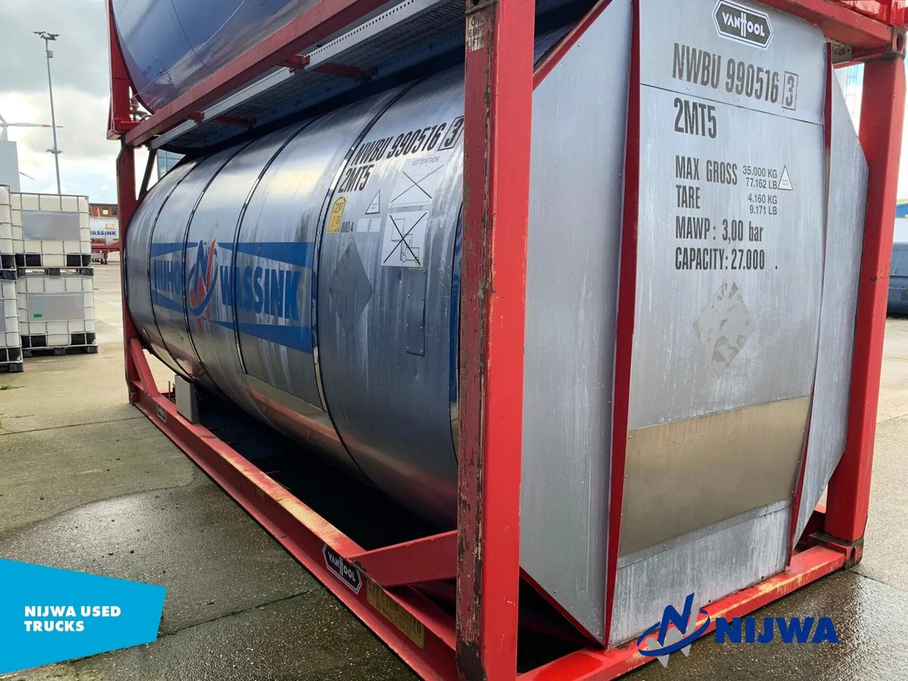 Vanhool TCIS20-27/4 20 FT Container - Non ADR - Contenedor cisterna: foto 4 Vanhool TCIS20-27/4 20 FT Container - Non ADR - Contenedor cisterna: foto 4