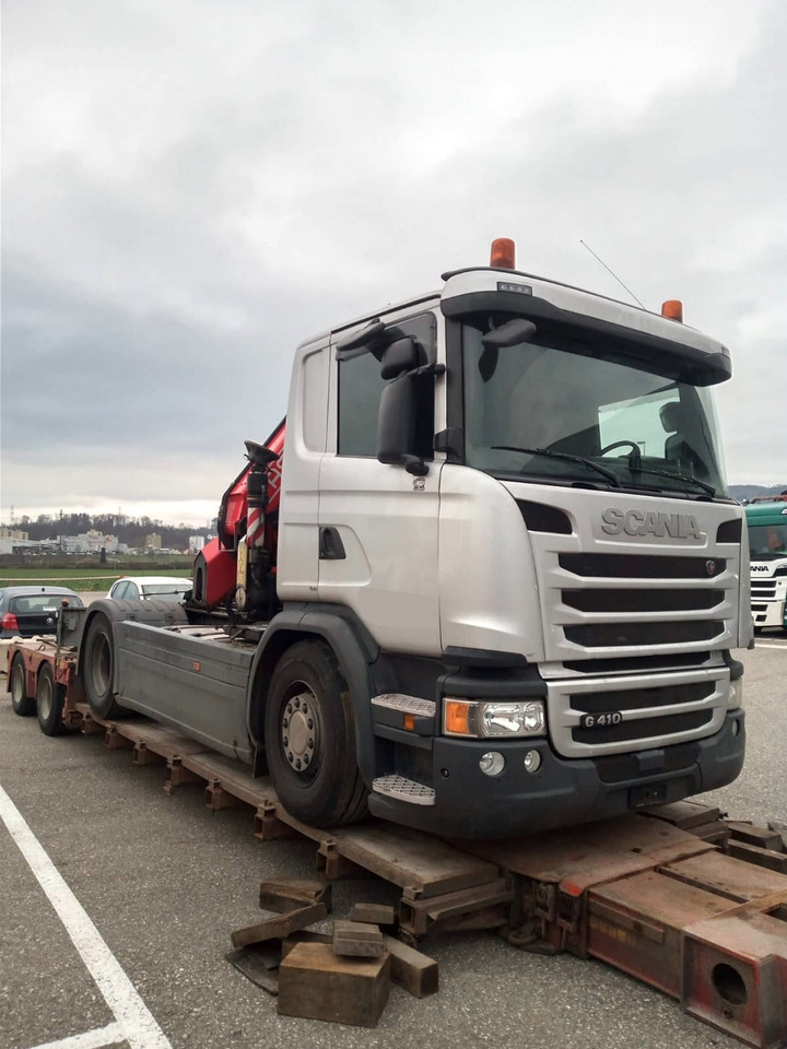 Scania G410 4x2 SZM Kran Fassi F235 Motorschaden - Cabeza tractora: foto 2 Scania G410 4x2 SZM Kran Fassi F235 Motorschaden - Cabeza tractora: foto 2