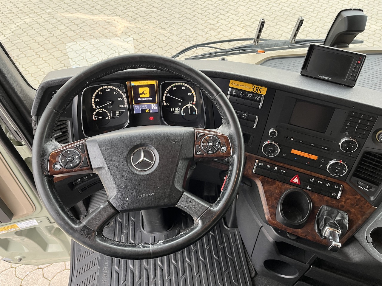 Mercedes-Benz Actros 2545 6x2 Atlas 265-A6 Lenk- Liftachse - Camión caja abierta, Camión grúa: foto 2 Mercedes-Benz Actros 2545 6x2 Atlas 265-A6 Lenk- Liftachse - Camión caja abierta, Camión grúa: foto 2