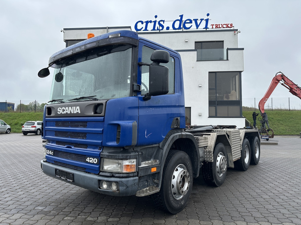 Scania P124 420 8x4 Multilift 26 t | Retarder - Camión multibasculante: foto 1 Scania P124 420 8x4 Multilift 26 t | Retarder - Camión multibasculante: foto 1