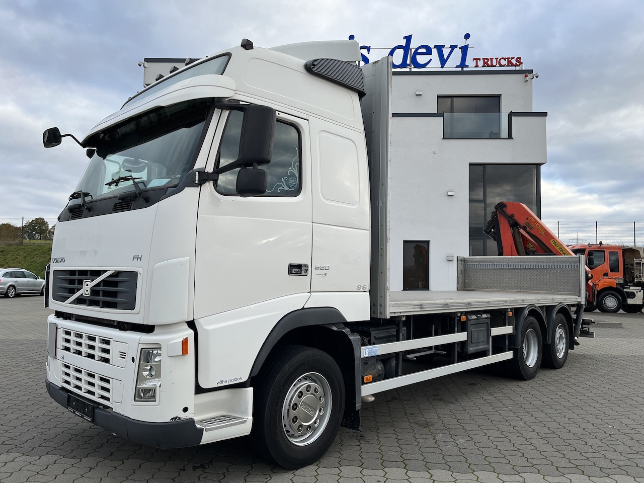 Volvo FH 520 6x2 Palfinger PK 12502 | AHK - Camión grúa, Camión caja abierta: foto 1 Volvo FH 520 6x2 Palfinger PK 12502 | AHK - Camión grúa, Camión caja abierta: foto 1