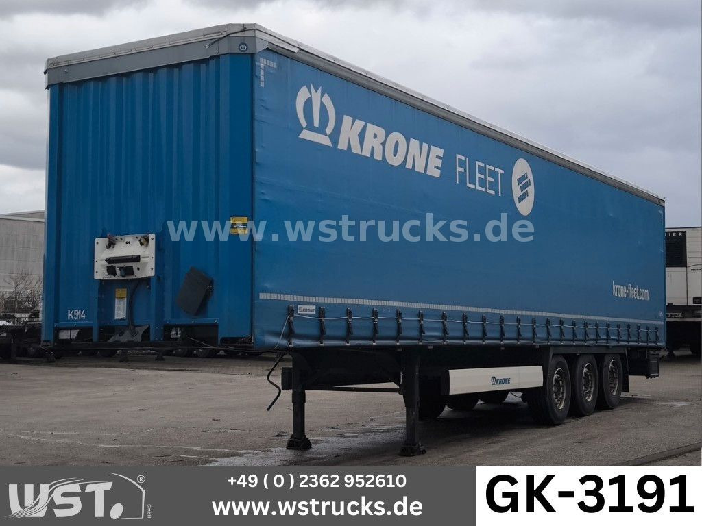 Krone SD 27 Planauflieger mit Edscha | ABS, EBS, XL - Semirremolque lona: foto 1 Krone SD 27 Planauflieger mit Edscha | ABS, EBS, XL - Semirremolque lona: foto 1