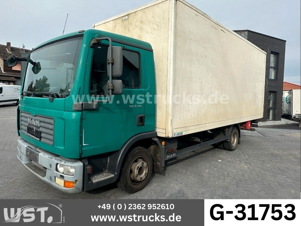 MAN TGL 8.150 Koffer Blatt/Blatt - Furgoneta caja cerrada: foto 1 MAN TGL 8.150 Koffer Blatt/Blatt - Furgoneta caja cerrada: foto 1