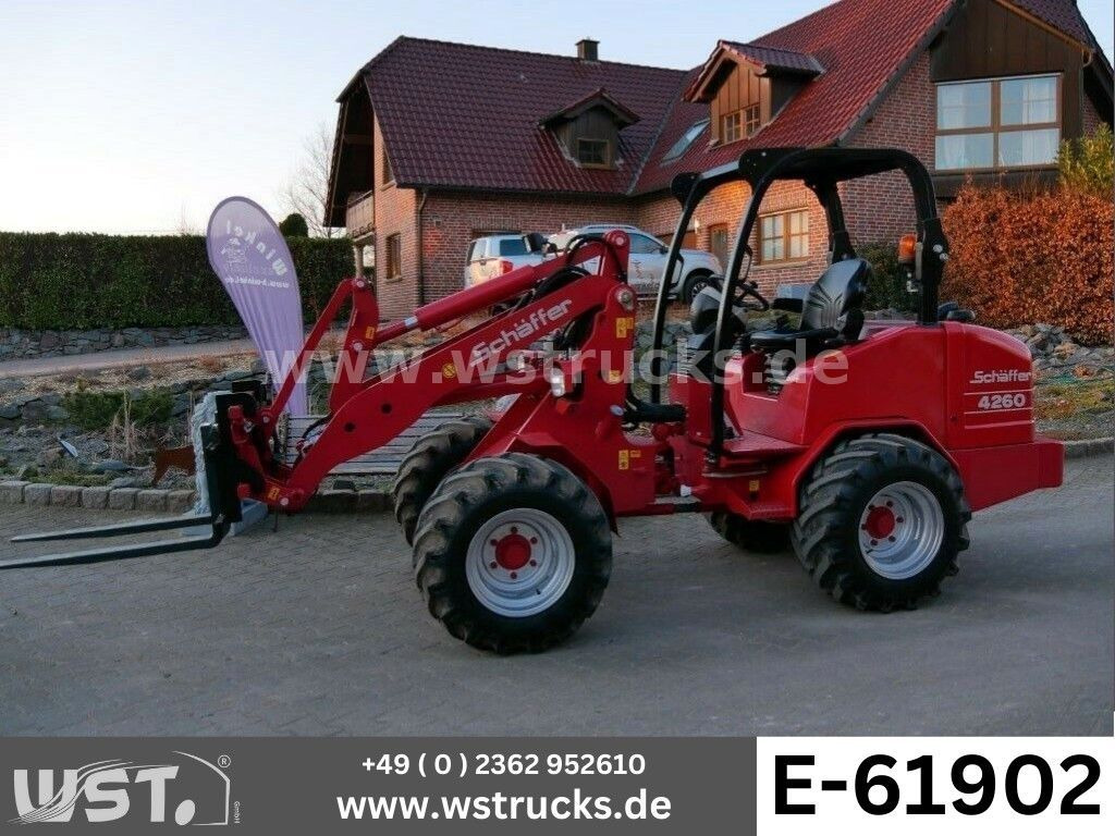 Schäffer 4260 Neuwertig Typ L-H - Cargadora de ruedas: foto 1 Schäffer 4260 Neuwertig Typ L-H - Cargadora de ruedas: foto 1