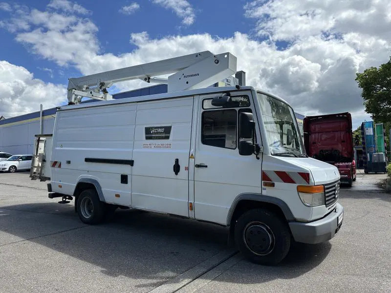 Mercedes-Benz Vario 614 D-KA RUTHMANN K130 Hubsteiger 13 m TÜV neu - Furgoneta: foto 2 Mercedes-Benz Vario 614 D-KA RUTHMANN K130 Hubsteiger 13 m TÜV neu - Furgoneta: foto 2