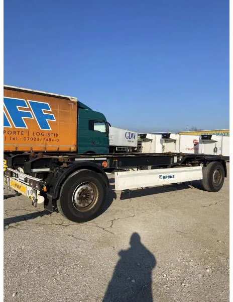 Krone 2- Achs Lafette !! HU/ TÜV NEU !! 2- Achs Lafette !! HU/ TÜV NEU !! - Remolque portacontenedore/ Intercambiable: foto 2 Krone 2- Achs Lafette !! HU/ TÜV NEU !! 2- Achs Lafette !! HU/ TÜV NEU !! - Remolque portacontenedore/ Intercambiable: foto 2