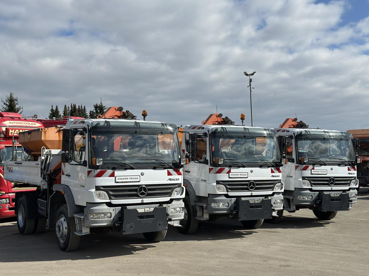 Mercedes 5 x Atego 1318 AK Allrad Kran Palfinger 7001 - Camión volquete: foto 2 Mercedes 5 x Atego 1318 AK Allrad Kran Palfinger 7001 - Camión volquete: foto 2