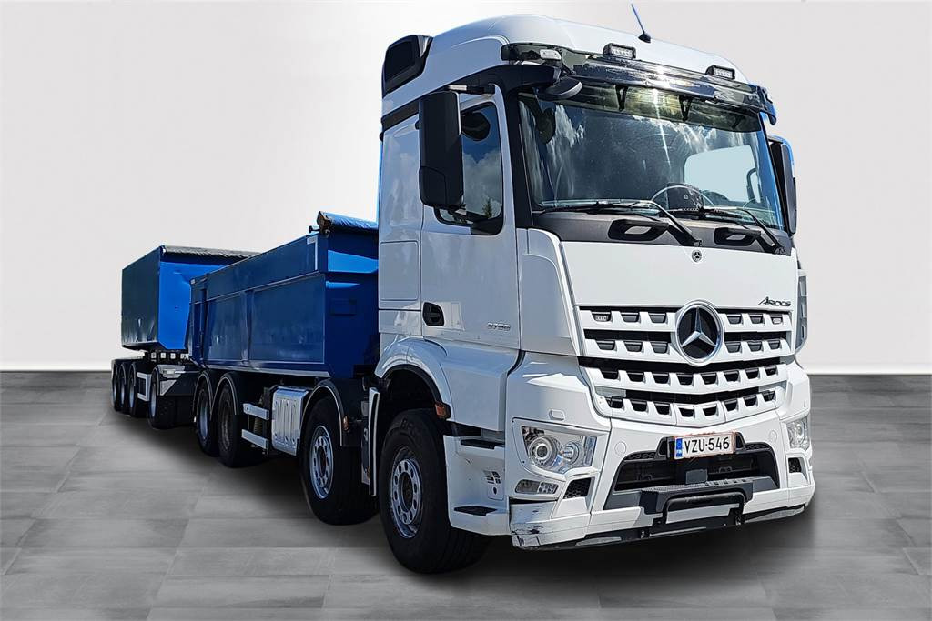 Mercedes-Benz AROCS 3758 L 8x4 - Camión volquete: foto 3 Mercedes-Benz AROCS 3758 L 8x4 - Camión volquete: foto 3