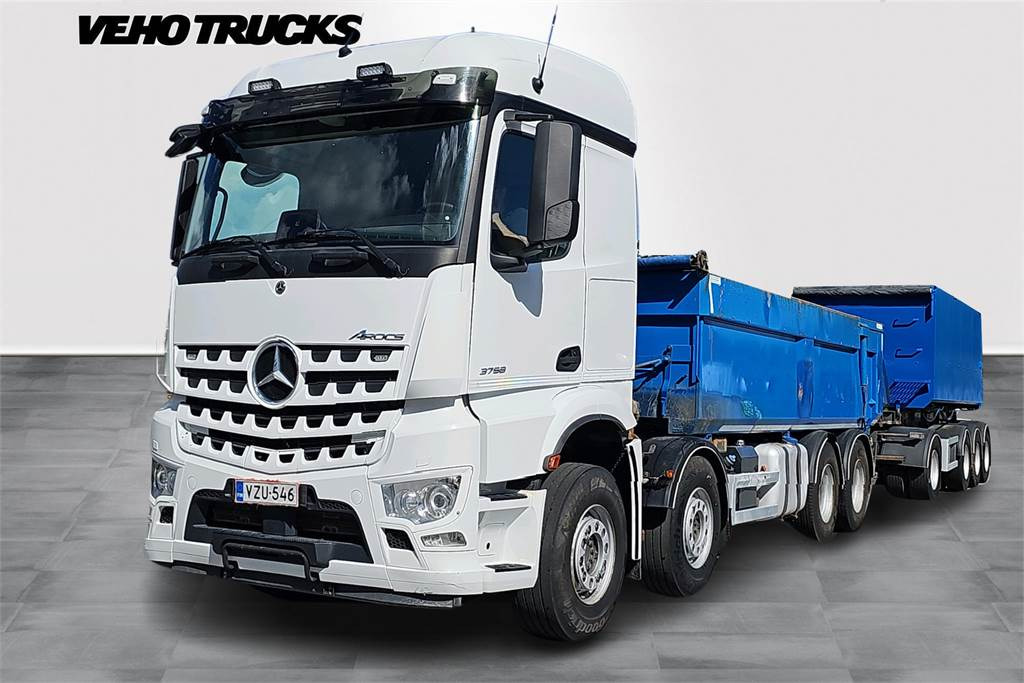 Mercedes-Benz AROCS 3758 L 8x4 - Camión volquete: foto 1 Mercedes-Benz AROCS 3758 L 8x4 - Camión volquete: foto 1