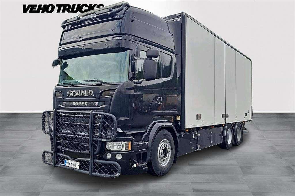 Scania R580 - Camión caja cerrada: foto 1 Scania R580 - Camión caja cerrada: foto 1