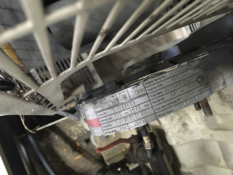 Generador industriale Cummins 6C8.3 GENERATOR 180KVA USED: foto 7