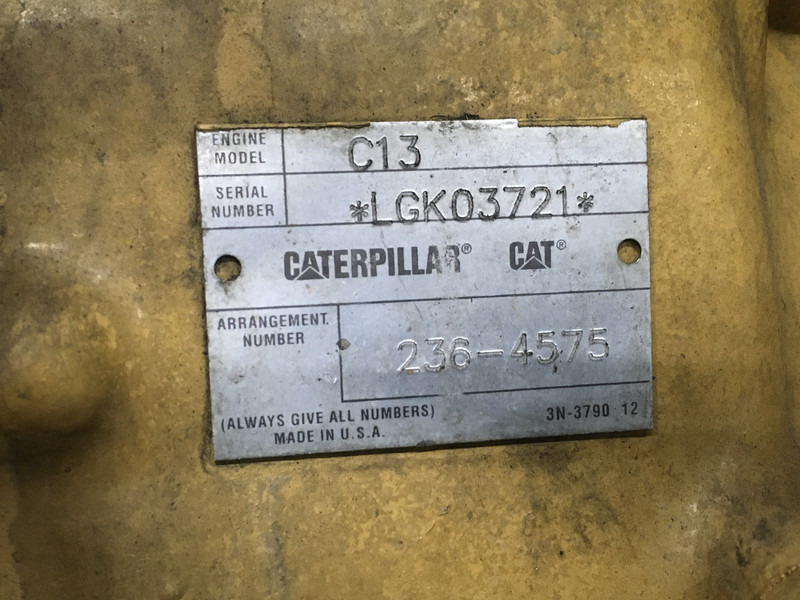 Maquinaria de construcción Caterpillar C13 LGK-2364575 FOR PARTS: foto 7