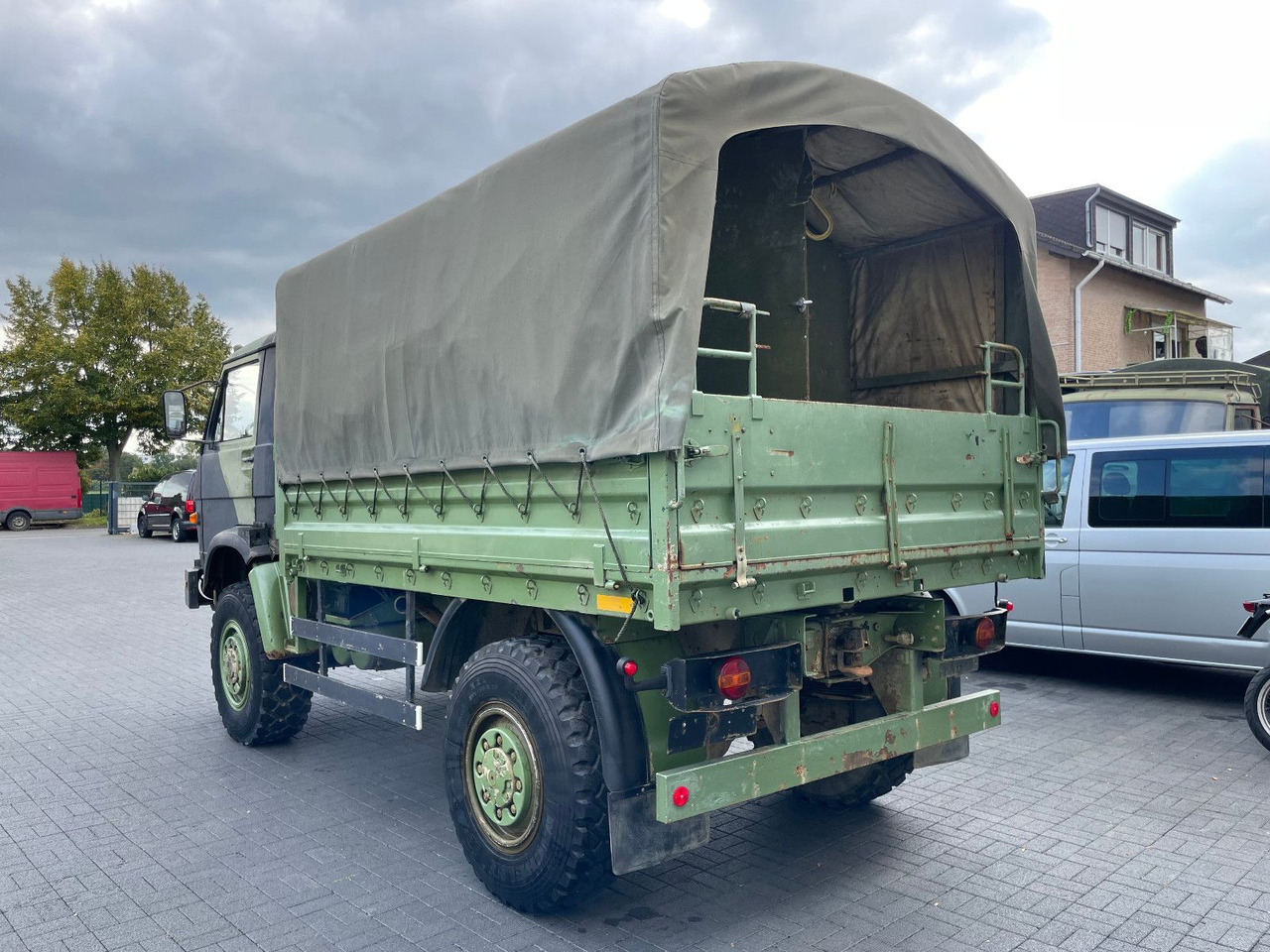 MAN 8.136 4X4 - Furgoneta con lona: foto 5 MAN 8.136 4X4 - Furgoneta con lona: foto 5