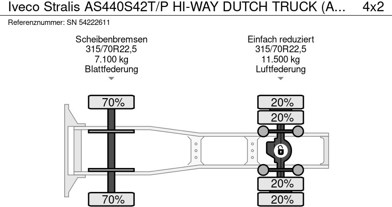 Cabeza tractora Iveco Stralis AS440S42T/P HI-WAY DUTCH TRUCK (APK/TUV -> 02-2024 / EURO 6 / AS-TRONIC / 2 TANKS / LEATHER SEATS / FRIDGE): foto 13