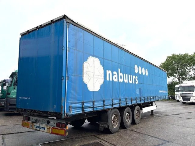 Krone SDP-27 3-AXLE 13.60 M. CURTAINSIDE WITH SLIDING ROOF (BPW-AXLES / DISC BRAKES / ABS-EBS BRAKE SYSTEM) - Semirremolque lona: foto 3 Krone SDP-27 3-AXLE 13.60 M. CURTAINSIDE WITH SLIDING ROOF (BPW-AXLES / DISC BRAKES / ABS-EBS BRAKE SYSTEM) - Semirremolque lona: foto 3