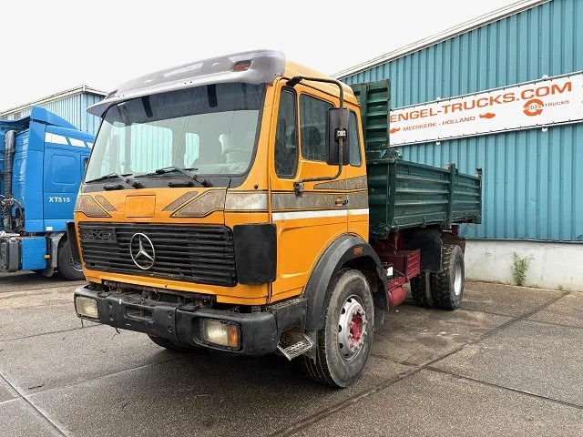 Mercedes-Benz SK 1635K 4x2 FULL STEEL MEILLER KIPPER (ZF16 MANUAL GEARBOX / FULL STEEL SUSPENSION / REDUCTION AXLE) - Camión volquete: foto 1 Mercedes-Benz SK 1635K 4x2 FULL STEEL MEILLER KIPPER (ZF16 MANUAL GEARBOX / FULL STEEL SUSPENSION / REDUCTION AXLE) - Camión volquete: foto 1