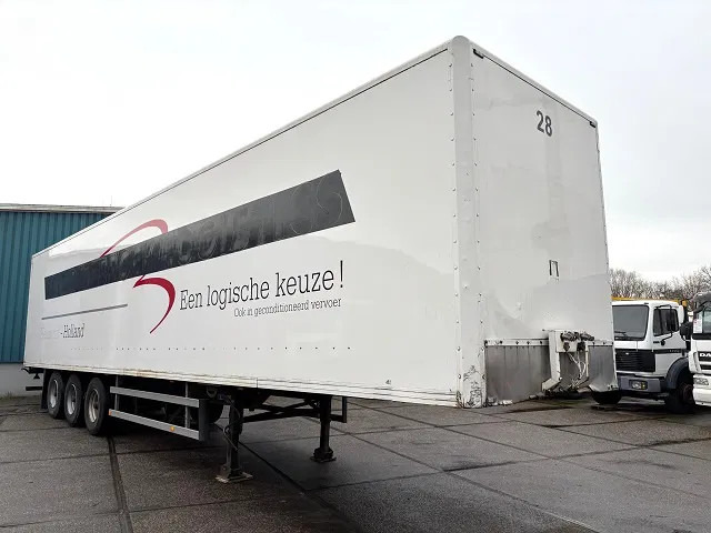 Pacton / JUMBO 3-AXLE CLOSED BOX WITH FULL STEEL CHASSIS (BPW-AXLES / DRUM BRAKES / ABS BRAKE SYSTEM / 13.60 METER) - Semirremolque caja cerrada: foto 2 Pacton / JUMBO 3-AXLE CLOSED BOX WITH FULL STEEL CHASSIS (BPW-AXLES / DRUM BRAKES / ABS BRAKE SYSTEM / 13.60 METER) - Semirremolque caja cerrada: foto 2