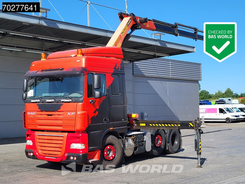 DAF XF 410 XF 6X2 Hydraulik Lift+Lenkachse Kran Palfinger PK20002 Euro 5 - Cabeza tractora: foto 1 DAF XF 410 XF 6X2 Hydraulik Lift+Lenkachse Kran Palfinger PK20002 Euro 5 - Cabeza tractora: foto 1