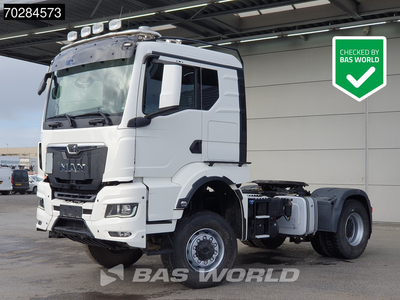 MAN TGS 22.510 4X4 Allrad! Big-Axle Hydraulik Drumbrakes Navi Euro 6 - Cabeza tractora: foto 1 MAN TGS 22.510 4X4 Allrad! Big-Axle Hydraulik Drumbrakes Navi Euro 6 - Cabeza tractora: foto 1