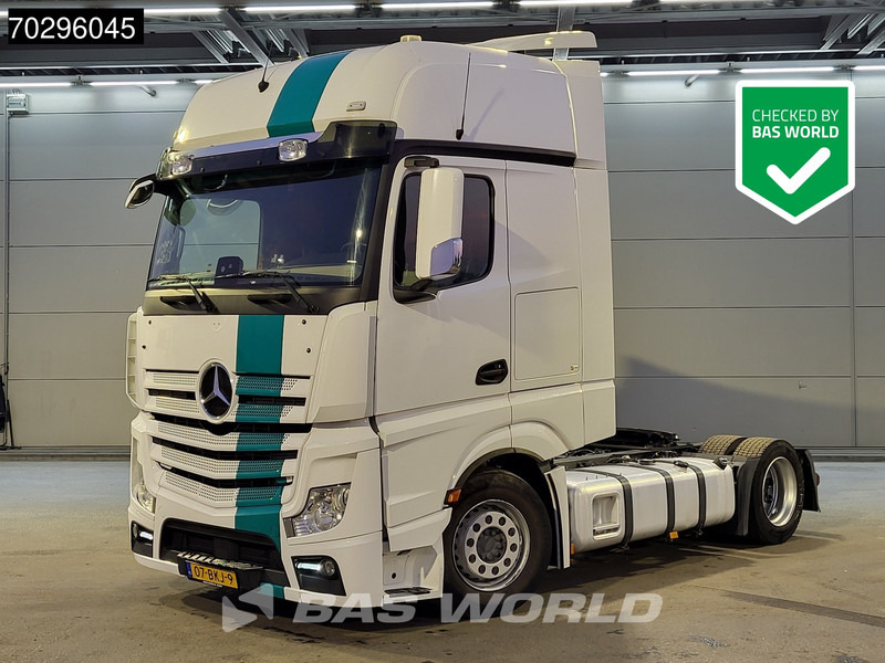 Mercedes-Benz Actros 1845 Actros 4X2 GigaSpace NL-Truck Mega 2xTanks Standklima ACC Euro 6 - Cabeza tractora: foto 1 Mercedes-Benz Actros 1845 Actros 4X2 GigaSpace NL-Truck Mega 2xTanks Standklima ACC Euro 6 - Cabeza tractora: foto 1
