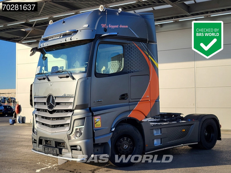 Mercedes-Benz Actros 2163 4X2 Edition 2! GigaSpace Retarder Full-Air Hydraulik - Cabeza tractora: foto 1 Mercedes-Benz Actros 2163 4X2 Edition 2! GigaSpace Retarder Full-Air Hydraulik - Cabeza tractora: foto 1