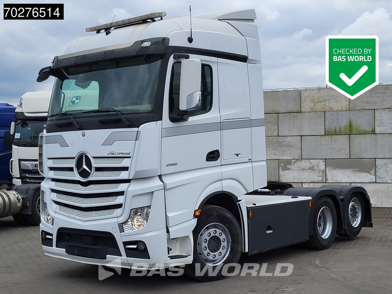 Mercedes-Benz Actros 2551 6X2 Streamspace Hydraulik PTO - Cabeza tractora: foto 1 Mercedes-Benz Actros 2551 6X2 Streamspace Hydraulik PTO - Cabeza tractora: foto 1