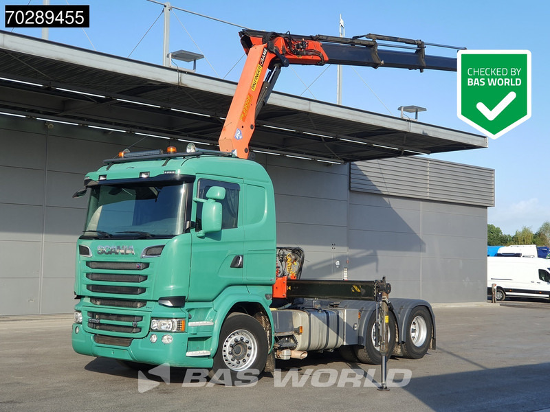 Scania R520 6X4 Palfinger PK23002 Crane Retarder Xenon Euro 6 - Cabeza tractora: foto 1 Scania R520 6X4 Palfinger PK23002 Crane Retarder Xenon Euro 6 - Cabeza tractora: foto 1