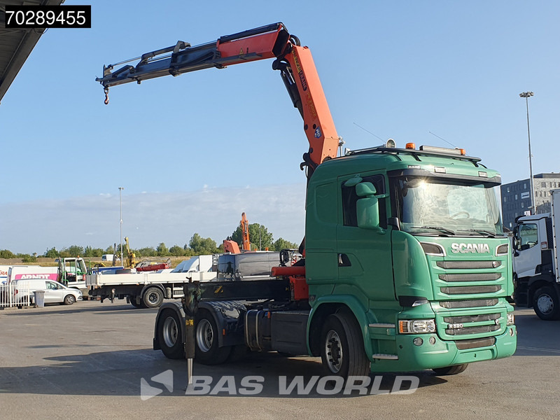 Scania R520 6X4 Palfinger PK23002 Crane Retarder Xenon Euro 6 - Cabeza tractora: foto 3 Scania R520 6X4 Palfinger PK23002 Crane Retarder Xenon Euro 6 - Cabeza tractora: foto 3